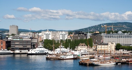 Sneak in a view of Norway's capital, Oslo - known for innovation, history, and breathtaking views