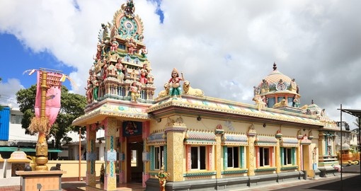 Hindu temple in Port Louis