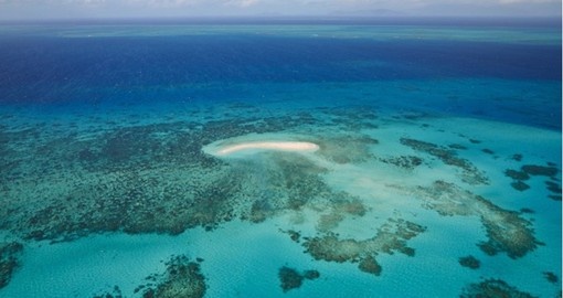 Take a look at the beautiful view of the Great Barrier Reef from Aerial during your next Australia vacations.