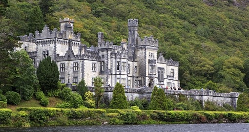 Visit Kylemore Abbey which was founded for Benedictine Nuns on your next trip to Ireland.