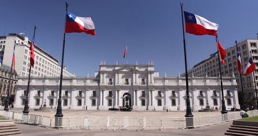 La Moneda Palace in Santiago