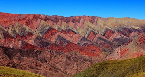 Visit Quebrada de Humahuaca mountain valley on your next Argentina vacations.