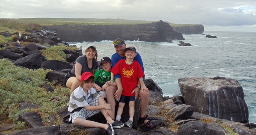 The Galapagos is the perfect family destination