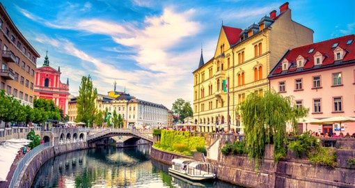 Ljubljana, the vibrant capital of Slovenia is the country's economic and cultural hub
