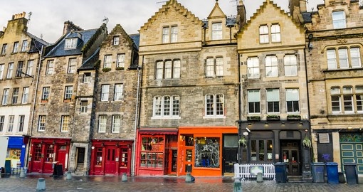 Visit Edinburgh - Old Town and enjoy beautiful architecture of the city during your next trip to Scotland.