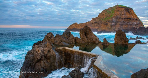 Enjoy landscapes dominated by steep coastal cliffs at  Ponta do Rosto