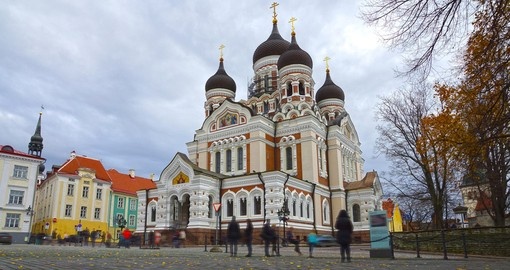 Visit Alexander Nvsky Cathedral during your travel to Estonia