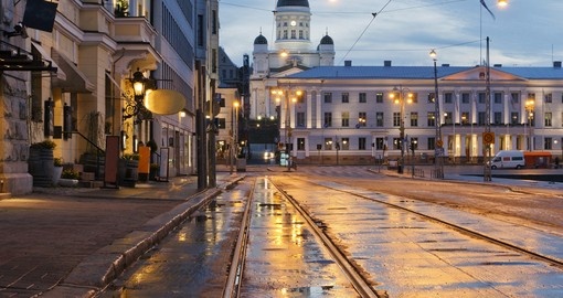 Stroll Central Helsinki on your Finland tour