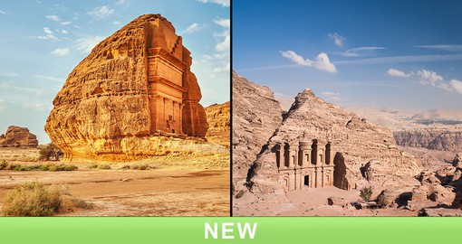 Visit the Nabataean cities of Hegra and Petra