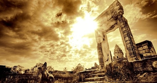 Tour the Desolate ruins at Angkor Wat on your Cambodia Vacation