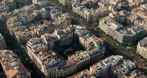 Beautiful Barcelona layout