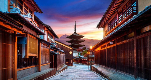 Serving as Japan's capital for over a thousand years, Kyoto is the country's most historic city