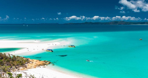 Take some time to relax by the beach in the breathtaking Whitsundays