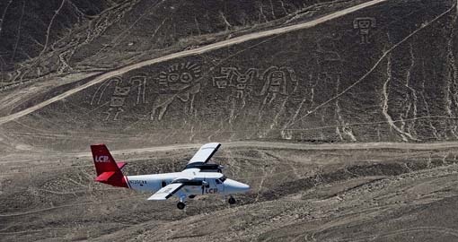 Fly over the Nazca lines on your trip to Peru