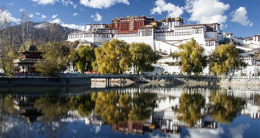 Visit the famous Potala Palace, home of the Dalai Lama on  your China tour