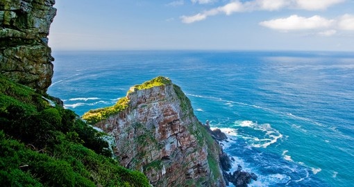 View from Cape of Good Hope provides stunning scenery while on your South African safari.