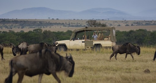 Experience Fairmount Safari Club game drive on your next trip to Kenya.