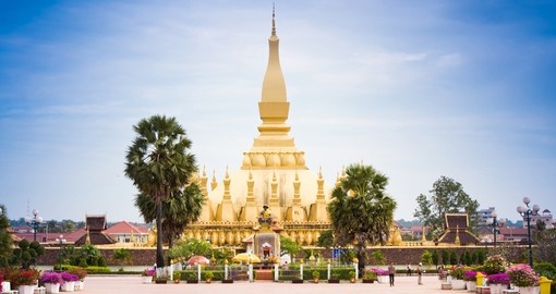 Patuxai in Vientiane is always a popular photo opportunity while on your Laos tour.