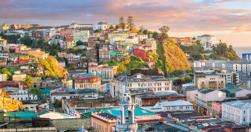 Valparaiso's maze of hills is colourful and bohemian