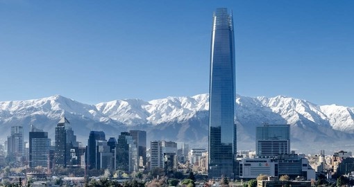 Relax and take in the scenic mountain view that Santiago has to offer