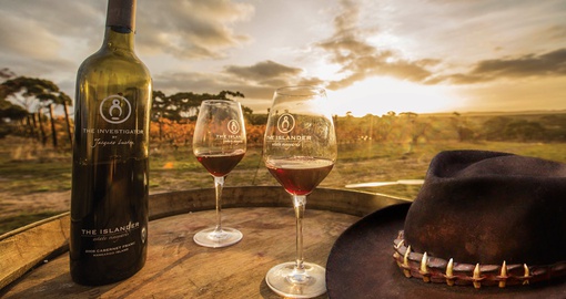 Visit the estate vineyards and enjoy a glass of traditional New Zealand red wine on your Trip to New Zealand.