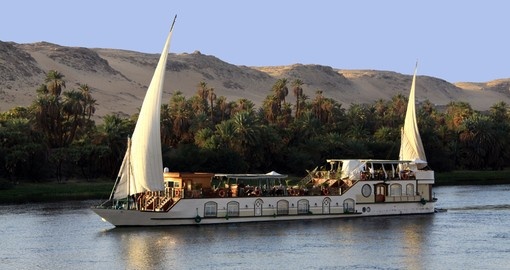 The Nile at sunset