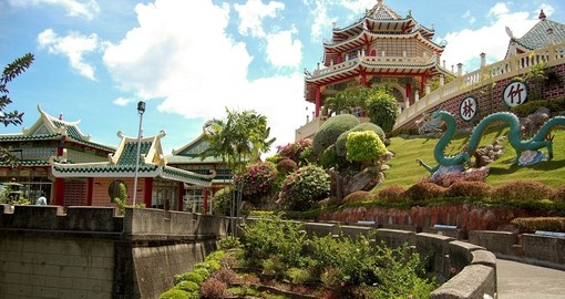 Taoist temple and garden