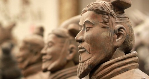 Experience the famous Terracotta warriors of Xian on your China Tour.