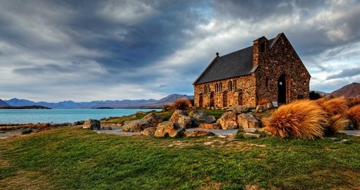 Quiet church by Glacier Lake