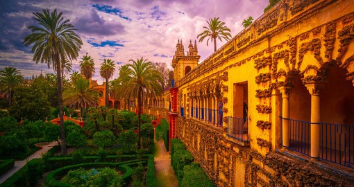 The Alcazar of Seville is the oldest royal palace still in use in Europe