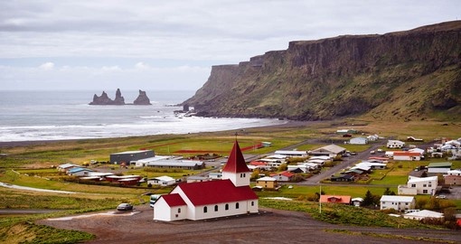 Discover small city Vik on your next trip to Iceland.