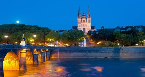 Cityscape of Angers