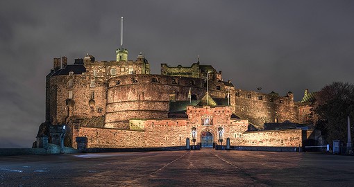 Visit history in person while exploring the hallowed halls of Edinburgh Castle