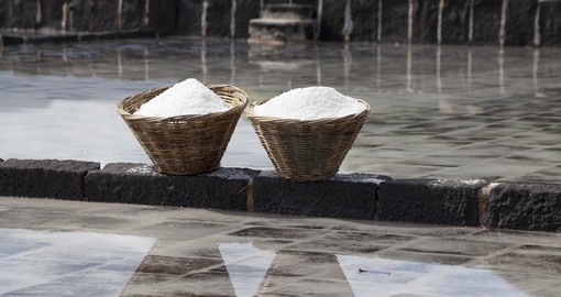 Salt production in Mauritius