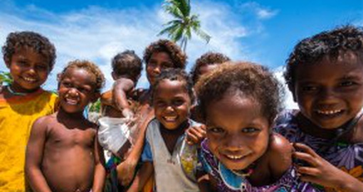 Meet fun loving, joyful children of Papua New Guinea.