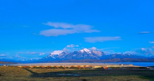 Enjoy panoramic views of Patagonia on