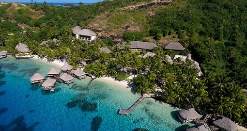 Stay in this luxurious hotel on your Bora Bora Vacation