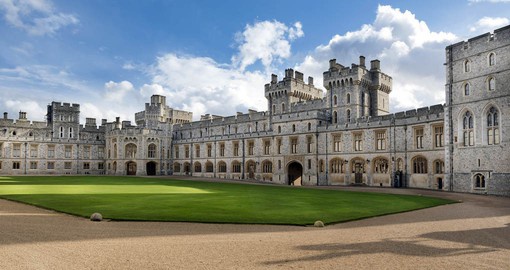 A visit to The Royal Residence at Windsor Castle are a popular part of trips to London