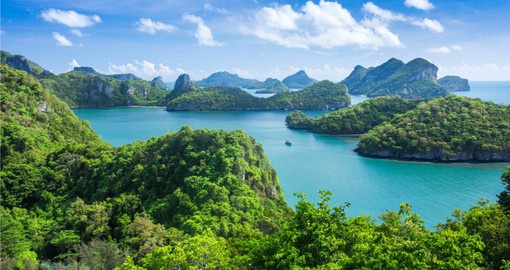 The 43 jungle islands of Ang Thong Marine National Park inspired Alex Garland’s cult novel "The Beach"