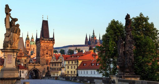 Enjoy the architecture of Lesser Town Bridge Tower on your trip to Prague