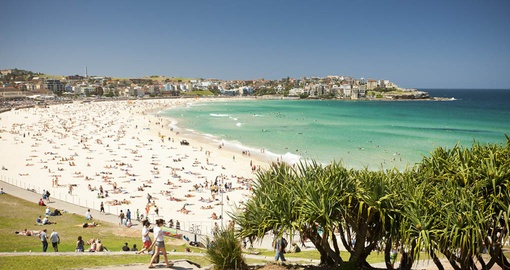 Soak up some sun on famous Bondi Beach on your Australia Vacation