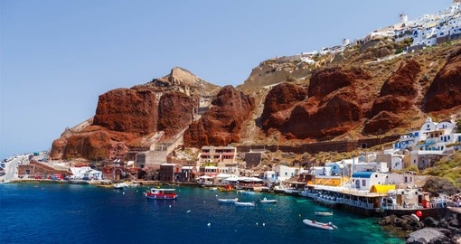 Visit Ammoudi Village on Santorini during your Greece Vacation