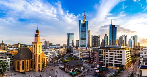 Your German vacation would not be complete without spending time wandering the streets of Frankfurt to see the fascinating contrasts between modern and historic sites