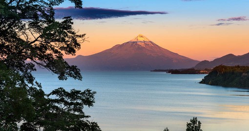 Nicknamed the King of the South, snow-capped Osorno Volcano is one of Chile's most visible landmarks