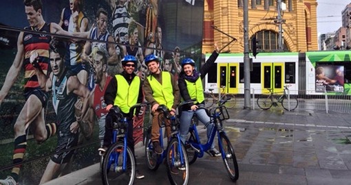See Melbourne by bike on your Australia Vacation
