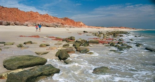 Stunning coastal scenery at Cape Leveque is part of your Australia Vacation