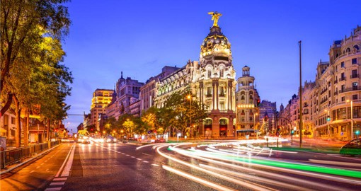 Experience beautiful view of Madrid during your next trip to Spain.