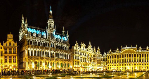 Begin your Belgium tour with a visit to the Grand Place, the focal point of Brussels