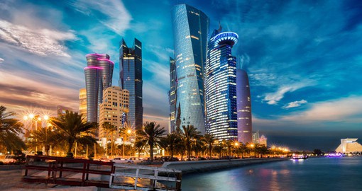 Capital of Qatar, Doha is a multicultural city with dazzling architecture