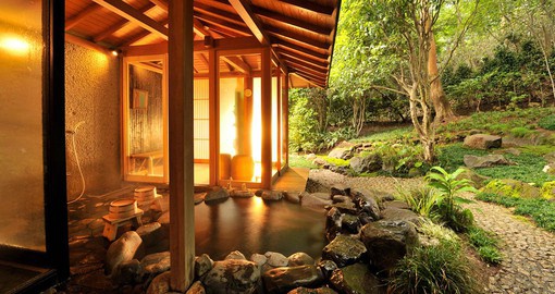 Gora Kadan offers a traditional Japanese atmosphere